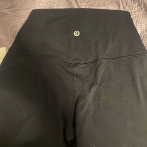 Lululemon Align High Rise 28” Size 4 Black Leggings New With Tag